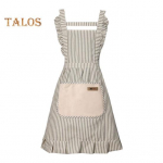 K&ouml;&ouml;gitoimingute p&otilde;lled Reguleeritava rihmaga rinnap&otilde;lled Pehmed koka p&otilde;lled suurte taskutega Unisex puuvillane linane p&otilde;ll meestele naistele kohv