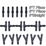 18 tk universaalne klaasipuhasti &uuml;henduspesa tisleri toru toru vooliku &uuml;hendus