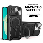 Motorola Moto Edge 20 Lite &uuml;mbrise magnetilise autohoidiku metallist r&otilde;ngast p&otilde;rutuskindlate armor telefoni&uuml;mbriste jaoks Moto Edge20 Lite tagakaane jaoks For Moto Edge20 Lite must