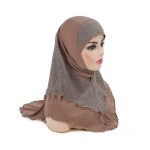 Naiste Islami &scaron;ifoonist tavaline pear&auml;t Sall Sall Hijab Wrap peakatted One size