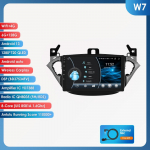 Ossuret 8-tuumaline heliga 2DIN Android-autoraadio Opel Adamile Opel Corsa E-le Autoraadio Multimeediavideom&auml;ngija GPS Carplay Auto 4G DSP Intelligentne RDS W7 8Core 6G 128G