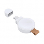 Magnetiline juhtmeta kellalaadija kaasaskantav taskusuurune nutikellalaadija Type-C laadimisdokk Apple Watchi jaoks 8 7 6 5 4 3 2 1 SE must