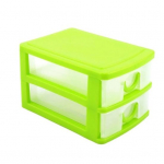 Hoiukast Multifunktsionaalne tolmukindel sahtli t&uuml;&uuml;p, mitmekihiline ehete kosmeetikatoote kirjutuslaud kodu jaoks Two Layers roosa