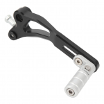 K&auml;igukangi pedaalihoob CNC alumiiniumist reguleeritav kokkupandav varbaosaga k&auml;iguvahetuspedaal Ninja 400 Z400 jaoks h&otilde;be