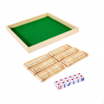 Shut The Box t&auml;ringum&auml;ngu rekvisiidid Lauam&auml;ng &Otilde;ppem&auml;nguasi Baari Klassiruumi Kodu jaoks Wood Color