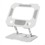 Adjustable Laptop Holder Notebook Desk Mount Easy to Carry & Store Ventilated Riser Rotation