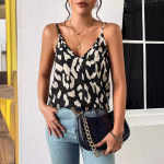 YYFS Naiste moe vabaaja kevadised V-kaelusega varrukateta pluusid ja s&auml;rgid S