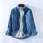 Meeste Kevadine Suurus &Uuml;le Denim S&auml;rk Vintage Pesuga S&auml;rk XXXL sinine