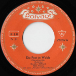 7-tolliline plaat HANS FREESE MIT DEM POLYDOR-BLASORC - Die Post Im Walde 22009 Polydor 1954 USA Pop Kasutatud