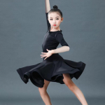 T&uuml;drukute Ladina kleidid Tantsimine Ballitantsukleit Rumba Samba Lapsed Samba Cha Cha Tango Seelik Standard Salsa 120