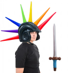 T&auml;ispuhutav m&uuml;ts sinine m&otilde;&otilde;k peo dekoratsioon rekvisiidid One size must