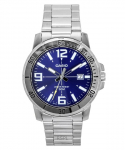 Casio Enticer Analoog Roostevabast Terasest Sinise Kettaga Kvarts MTP-VD01D-2BV Meeste K&auml;ekell sinine