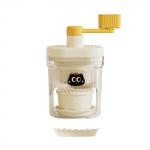 Hand Crank Ice Crusher for Making Slushies at Home Or Parties White and Red