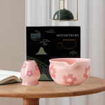 2 Handmade Matcha Bowls And Whisk Holders with for Tea, Ideal Tea Lovers, Friends, Or in The A