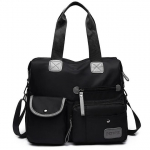 Nailonriidest suur k&auml;ekott Veekindel &otilde;lakott 34cm*30cm*13cm must