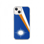 Coque T&eacute;lephone Drapeau &Icirc;les Marshall &ndash; iPhone 13
