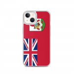 Coque iPhone - PIXELFORMA - iPhone 13 - Drapeau des Bermudes - Silikoonist supp - Kaitse t&auml;ielik