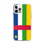 Coque T&eacute;lephone Drapeau R&eacute;publique centralfricaine &ndash; iPhone 12 Pro