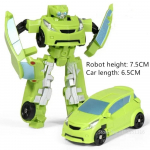Mini Transformeeruv Roboti Komplekt M&auml;nguasjad Mudelid 2 &Uuml;hes Deformeeritav Auto M&auml;nguasi Robotid M&auml;nguasjad Lastele Kingitus Tegevuskuju Laste M&auml;nguasjad