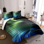 RunGrape 3D Tekikott Voodipesukomplekt Kahekohaline &Uuml;hekohaline Queen King Suurus 240x220 P&otilde;hjamaade Voodikate 150 Euro Voodipesu Voodiriided 200x200 EU Single 135x200 cm