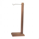 Wind Chime Display Stand, Desktop Organizer Ornament with Flat Base, Hanger Rack for Displaying at Wooden color
