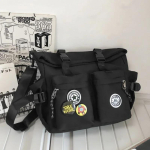 Jaapani Harajuku Koolikotid Teismelistele T&uuml;drukutele Vabaaja Mood Crossbody Kott Uus Trendikas &Otilde;lakott &Otilde;pilase Seljakott K&auml;ekotid black