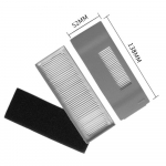 Pestav m&auml;rg- ja kuivpesulapp Ecovacsile DEEBOT DT85 DT83 DM81 SDT85G robottolmuimeja Mopipadjad harjafilter