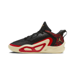 Air Jordan Tatum 1 PS Zoo Laste tossud Must Metallik-Kuldne &Uuml;likoolipunane FJ4654-001 27.5