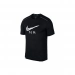 Nike L&uuml;hikeste Varrukatega Logoga Graafiline Spordis&auml;rk Meeste Topid Must AQ6848-010 M