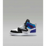 Air Jordan Sky Jordan 1 PS Aqua Laste tossud Valge Must Bright-Concord BQ7197-154 35