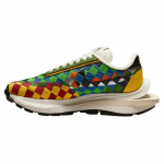 Jean Paul Gaultier x sacai x Nike VaporWaffle Kootud Mitmev&auml;rvilised Unisex Tossud Roheline-Gusto Turvaoranž Seil DR5209-300 45.5