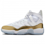 Air Jordan Jumpman Two Trey Valged Metallikuldsed Naiste Tossud J&auml;&auml;sinised Mustad DR9631-107 38