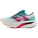 New Balance FuelCell SuperComp Elite v4 TCS NYC Maratoni Naiste Tossud Sinakasroheline Cyber-Jade Valge WRCELM4 38