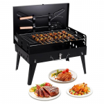 Kaasaskantav s&ouml;egrill, Kokkupandav BBQ grill reguleeritava k&otilde;rgusega, Vastupidav ja kompaktne, Lihtne puhastada, T&auml;iuslik telkimiseks, Tagaluugi United States
