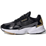 Adidas Originals Falcon Mugavad Vabaaja Libisemiskindlad Kulumiskindlad Madalad Isa Kingad Naiste toss Must FV3408 36
