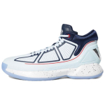 Adidas D Rose 10 Mugavad Mitmek&uuml;lgsed P&otilde;rutust Summutavad Libisemiskindlad Kulumiskindlad Keskmise K&otilde;rgusega Korvpallijalatsid Meeste Tossud Taevasinine EH2130 46⅔ white