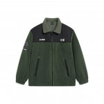 Li Ning Spordielustiili Seeria V&auml;rviplokk Lahtine Fliisist Soe Kootud Jakk Unisex Jakk T&uuml;&uuml;mianiroheline AFDT841-3 S