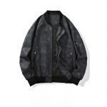 S&uuml;gis- ja talvine PU-nahkjakk, pesapallijakk, meeste kevad- ja s&uuml;gisene vabaaja bomberjakk XXXXL