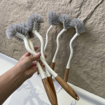 Multifunktsionaalne tualetipuhastushari Puiduv&auml;rvi tualetihari Skrabber Vannitoa Puhastusvahend K&ouml;&ouml;gi Puhastushari 1PC