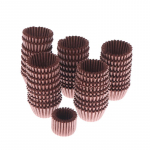 1000 tk Mini &Scaron;okolaadipaberist Vooder K&uuml;psetamine Muffin Koogi Koogikesi Vorm &Uuml;hev&auml;rviline