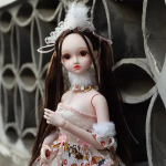 Erihind DBS Nukk 1/3 BJD Mehaanilise liigendiga keha meigiga, sealhulgas juuksed, silmad, riided, 62 cm k&otilde;rgus T&uuml;drukute unistuste haldjas