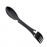 5 in 1 Portable Multifunction Spoon Fork Bottle Can Opener Sawtooth Cutter For Camping Picnic