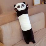 50-130 cm hiidpanda pl&uuml;&uuml;sist m&auml;nguasi, silidriline loomatugi padi, koaala t&auml;idisega pl&uuml;&uuml;sist magamiss&otilde;ber 50cm