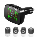 Autotarvikud Auto TPMS USB Digitaalne TPMS Rehvir&otilde;hu H&auml;ires&uuml;steem Juhtmevabad Universaalsed TPMS Andurid 4 V&auml;lise Anduriga Automaatne Turvah&auml;ire