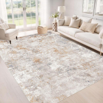 P&otilde;hjamaise elutoa vaip Kunstiline gradiendiga dekoratiivmatt Kulunud vintage stiilis kodu libisemisvastane vaip magamistuppa, kabinetti, esikusse 120X160CM white