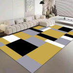 P&otilde;hjamaise luksuse flanellvaibad elutuppa Pehmed vaibad magamistuppa Voodi k&otilde;rval olev vaip Suure pindalaga geomeetrilised Riietusruumi libisemisvastane p&otilde;randamatt 60*90cm