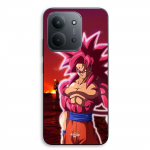 Coque de t&eacute;l&eacute;phone - MANIACASE - Xiaomi Redmi 15C 5G - Dragon Ball GOKU SSJ4 - Silicone TPU - Souple