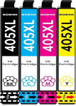 Cartouches d'encre - WOWINK - 405XL - Compatible Epson - 4 couleurs - 1100 pages