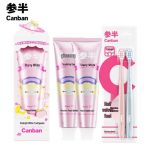 Canban x Roel Star White Peach Bubble Toothpaste & Toothbrush Set