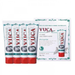 VUCA Classic K&otilde;rge fluoriidisisaldusega halva hinge&otilde;hu eest hoolitsev hambapasta, Aqua Mint 110 g x 4 110g 4tubes